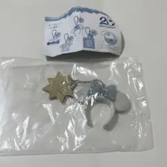 ディズニーシー 20周年 カプセルトイ キーチェーン ミニー カチューシャ