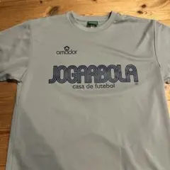 JOGARBOLA ロゴ入りグレーシャツ2L