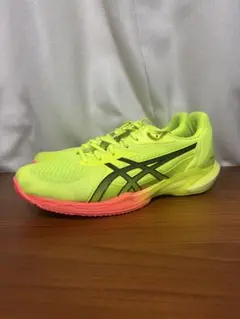 ASICS SOLUTION SPEED FF 3 テニスシューズ 蛍光レッド - メルカリ