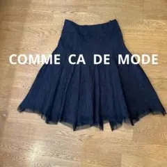COMME CA DE MODE 黒スカートL