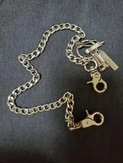 【美品】ディースクエアード Dsquared2 キーリング付チェーン