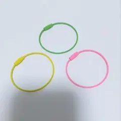 ワイヤーキーリング　3個セット