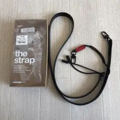 topologyレザーストラップ　黒
