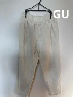 GU カジュアルパンツ ゴムウエスト