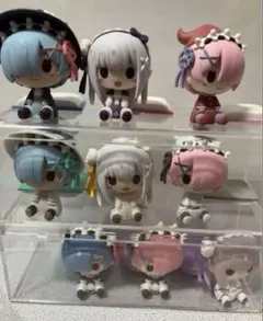 リゼロ　ちょこのっこ 一番くじ レム エミリア Re ゼロから始める異世界生活