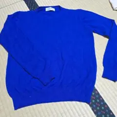 Ad thie 青 長袖セーター F