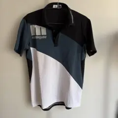 Munsingwear ポロシャツ ブラック グレー ホワイト M