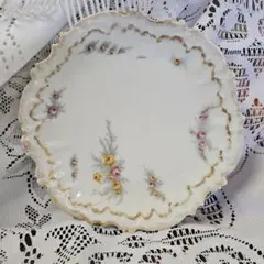 エリート リモージュ 花柄皿のサムネイル