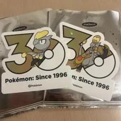 ポケモン 30周年記念 ステッカー ジャラコ　ジャランゴのサムネイル