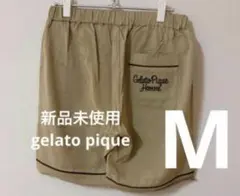 新品未使用　gelato pique ジェラピケ　ショートパンツ　刺繍　Mのサムネイル