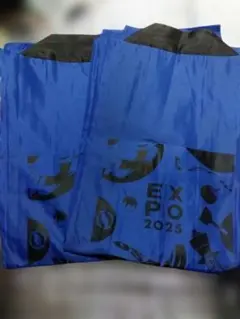EXPO 2025 青 法被 JCB　２枚セット　はっぴ