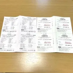 JAL 日本航空　株主優待券 ホテル割引券 共通優待券セットのサムネイル