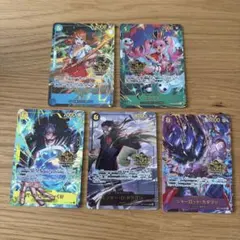ワンピースカード 3rd Anniversary プロモ5枚セット