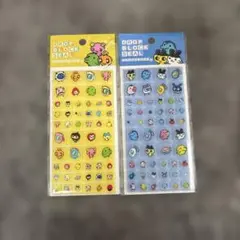 たまごっち　タイルみたいなシール 2種類