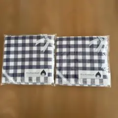 Pichonkun チェック柄ハンカチ　2枚　非売品