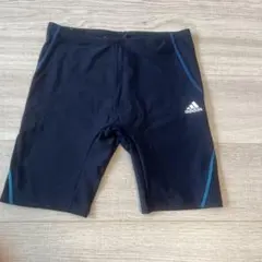 adidas 160 スクール　水着　紺色　新品タグ付き