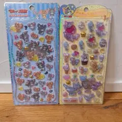 トムとジェリー プチドロップステッカー ＆ うるちゅるポップシール 2点セットのサムネイル