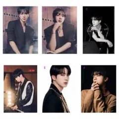 《JIN-63》BTS L版写真 ソクジン 6枚セット