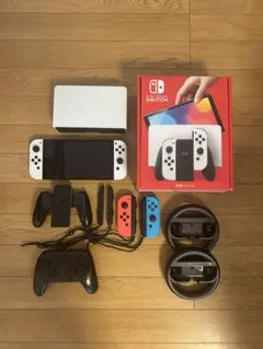 NintendoSwitch有機ELホワイト＋ジョイコン＋プロコン＋など