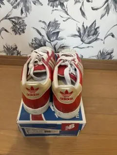 adidas スーパースター レッド/ホワイト