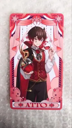 AMPTAK×COLORS ハロウィン タロット カード あっとくん