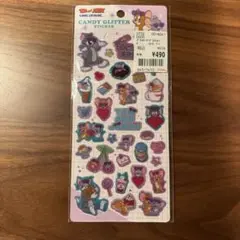 トムとジェリー キャンディグリッターステッカー