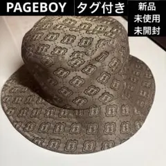 タグ付き！美品【新品未使用】PAGEBOY PBモノグラムハット59cmのサムネイル