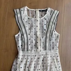 ZARA ワンピース　ドット