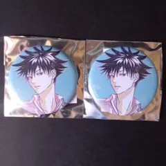 呪術廻戦 伏黒恵 マット 缶バッジ Ani-Art 2点