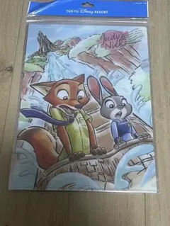 【レア！】ディズニーリゾート ズートピア クリアファイル 4枚セット 未開封