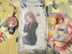 中野三玖 五等分の花嫁 キーホルダー アクリルスタンド ウエハース まとめ売り