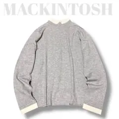 マッキントッシュフィロソフィー Cleric Collar Knit ニット M