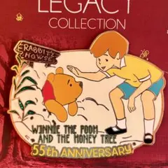ディズニー くまのプーさん 55周年 ピンバッジ