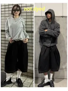 not dyed 2tuck chino shorts