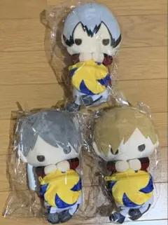 【限定品】 ハイキュー マスコット ポーチ 宮治 宮侑 北信介 まとめ売り