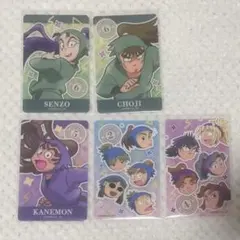 忍たま乱太郎 クリアカードvol.2 立花仙蔵 中在家長次 尾浜勘右衛門