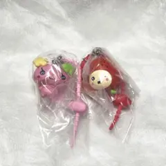 たまごっち　カラフルマルチチャーム　ふらわっち　いちごっち