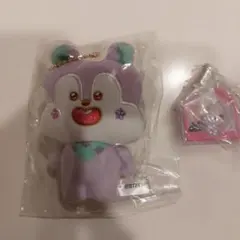 BT21 ぬいぐるみマスコット・ハウス型チャームセット(MANG)
