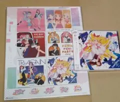 アイカツ10th  アルバムCD.と特典「色紙、クリアファイル2種」4点セット