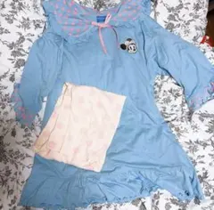 ミニー パジャマパーティー ルームウェア L ヘアバンドなし