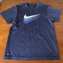 NIKE ナイキ　半袖シャツ ネイビー　DRI-FITのサムネイル