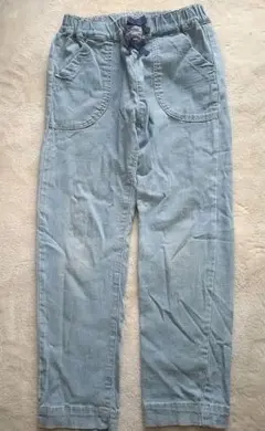 アプレレクール　ウォッシュドデニム　デニムパンツ　120　110