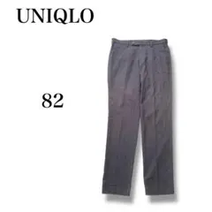 『ユニクロ』 ヒートテックストレッチスリムフィットパンツ 【82】 ウールライク