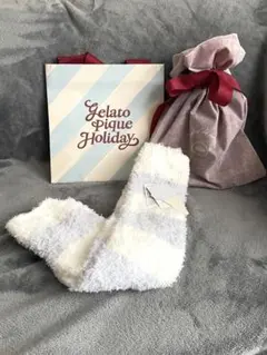 新品・未使用　ジェラートピケ　gelato piqué レッグウォーマー