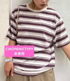 ヴィンテージライクボーダーTEE　CIAOPANICTYPY