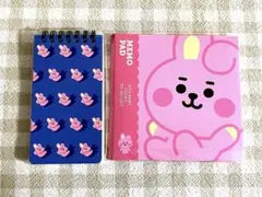 BT21 COOKY メモ帳 メモパッド 付箋