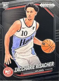 【906】Hawks Zaccharie Risacher PRIZMBLACK