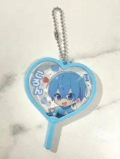 すとぷり ころんくん ハートうちわキーホルダー