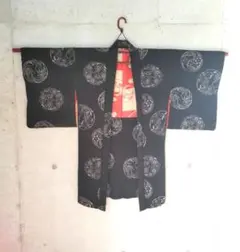 アンティーク 長羽織 花丸紋 NO495