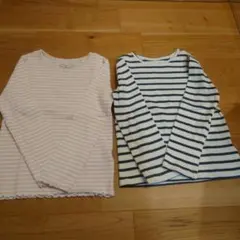 NEXT　リブボーダートップス　104cm